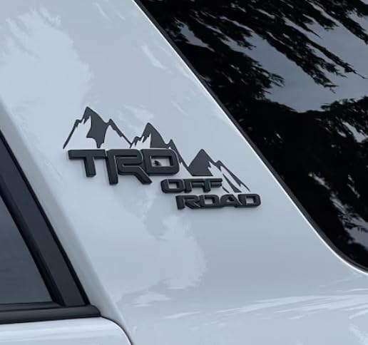 5th Generation 4Runner TRD Off Road Pillar Mountain Decals  *Sold as a Pair*