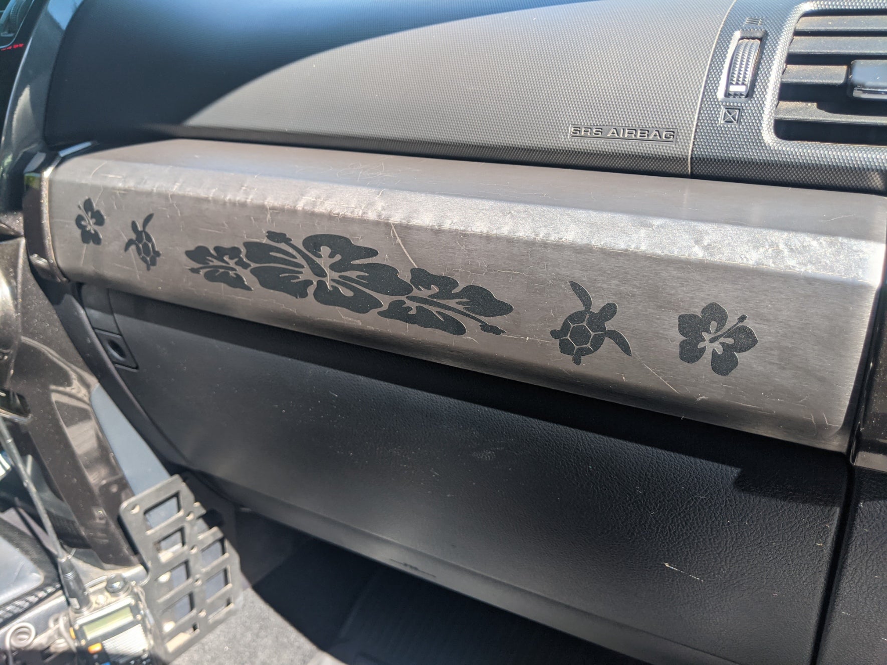 5th Generation 4Runner TRD Off Road Pillar Mountain Decals Matte Black *Sold as a Pair*