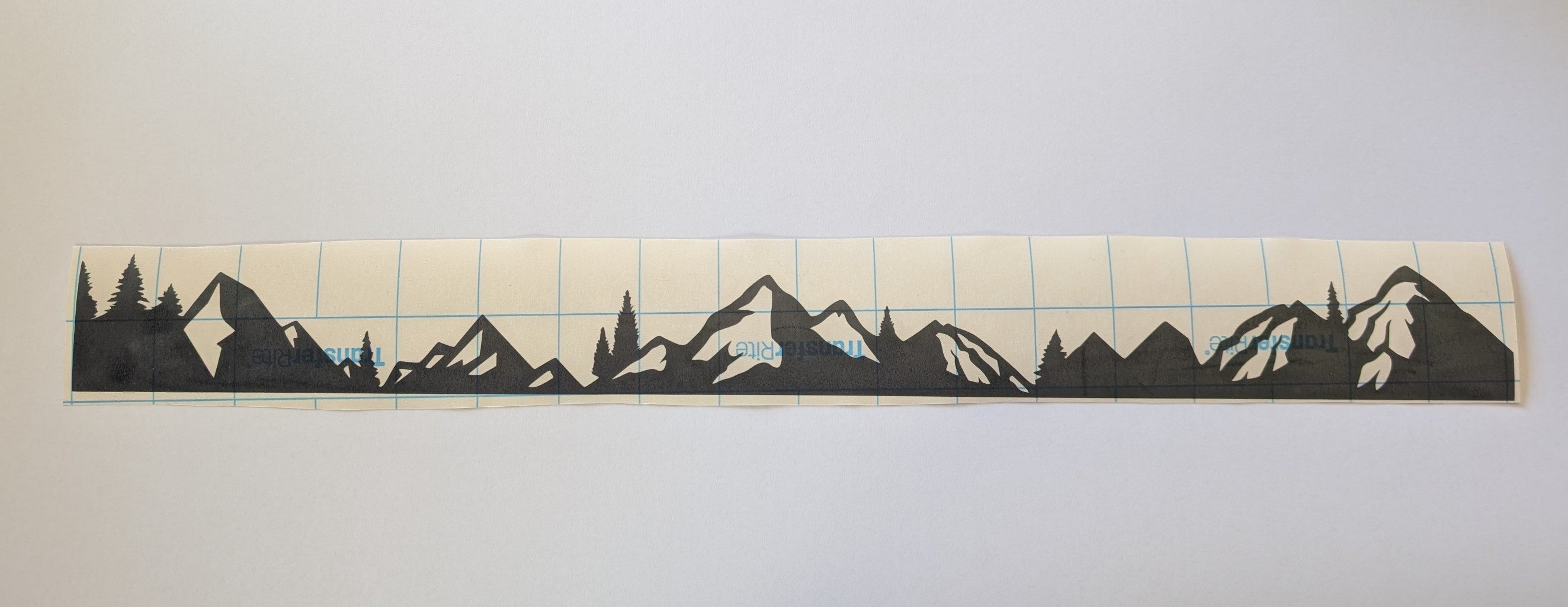 5th Gen 4Runner Block Mountains and Trees Dashboard Decal
