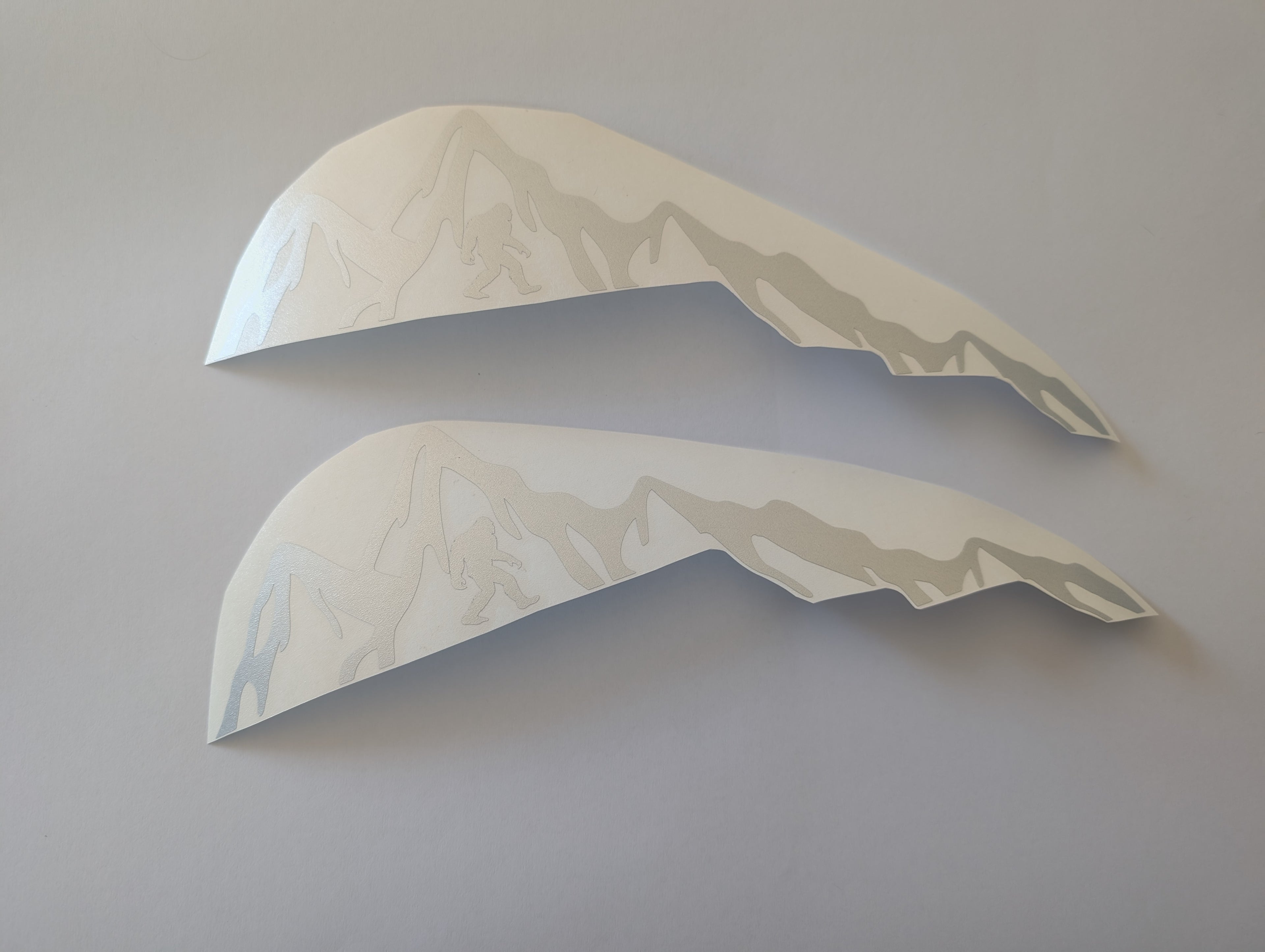 5th Generation 4Runner TRD Off Road Pillar Mountain and Big Foot Decals  *Sold as a Pair*