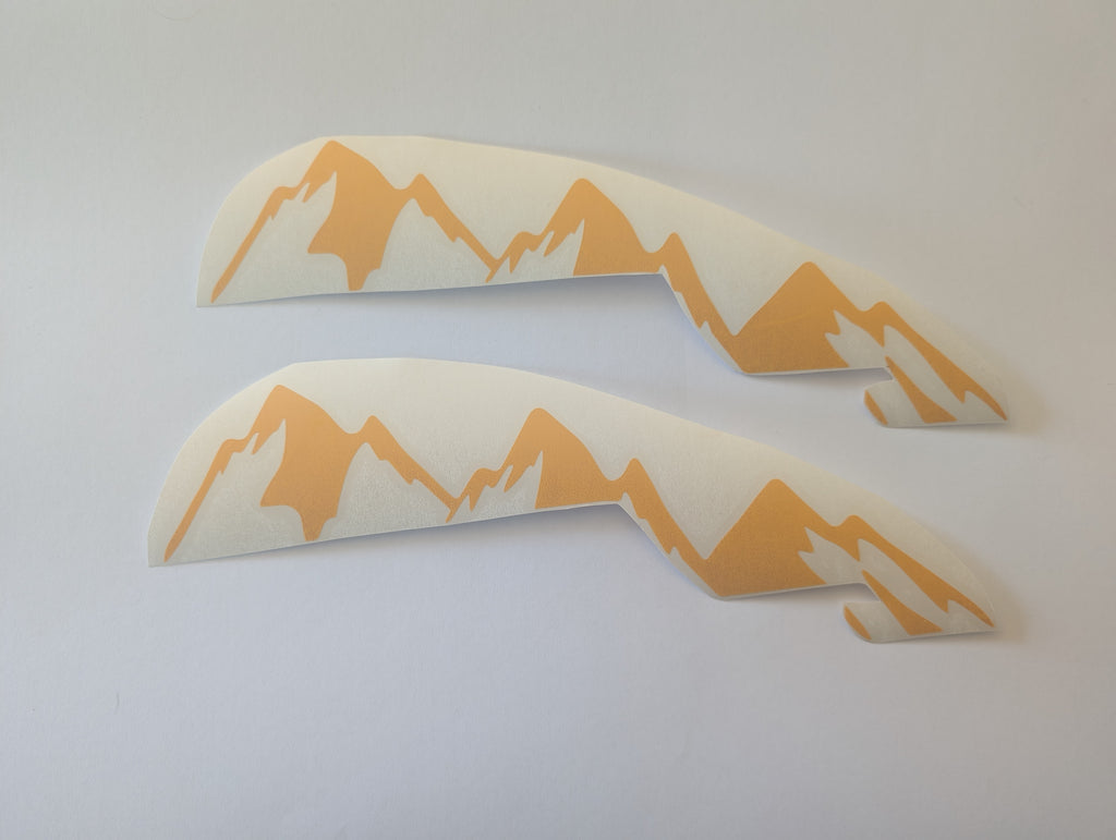 5th Generation 4Runner TRD Off Road Pillar Mountain Decals  *Sold as a Pair*