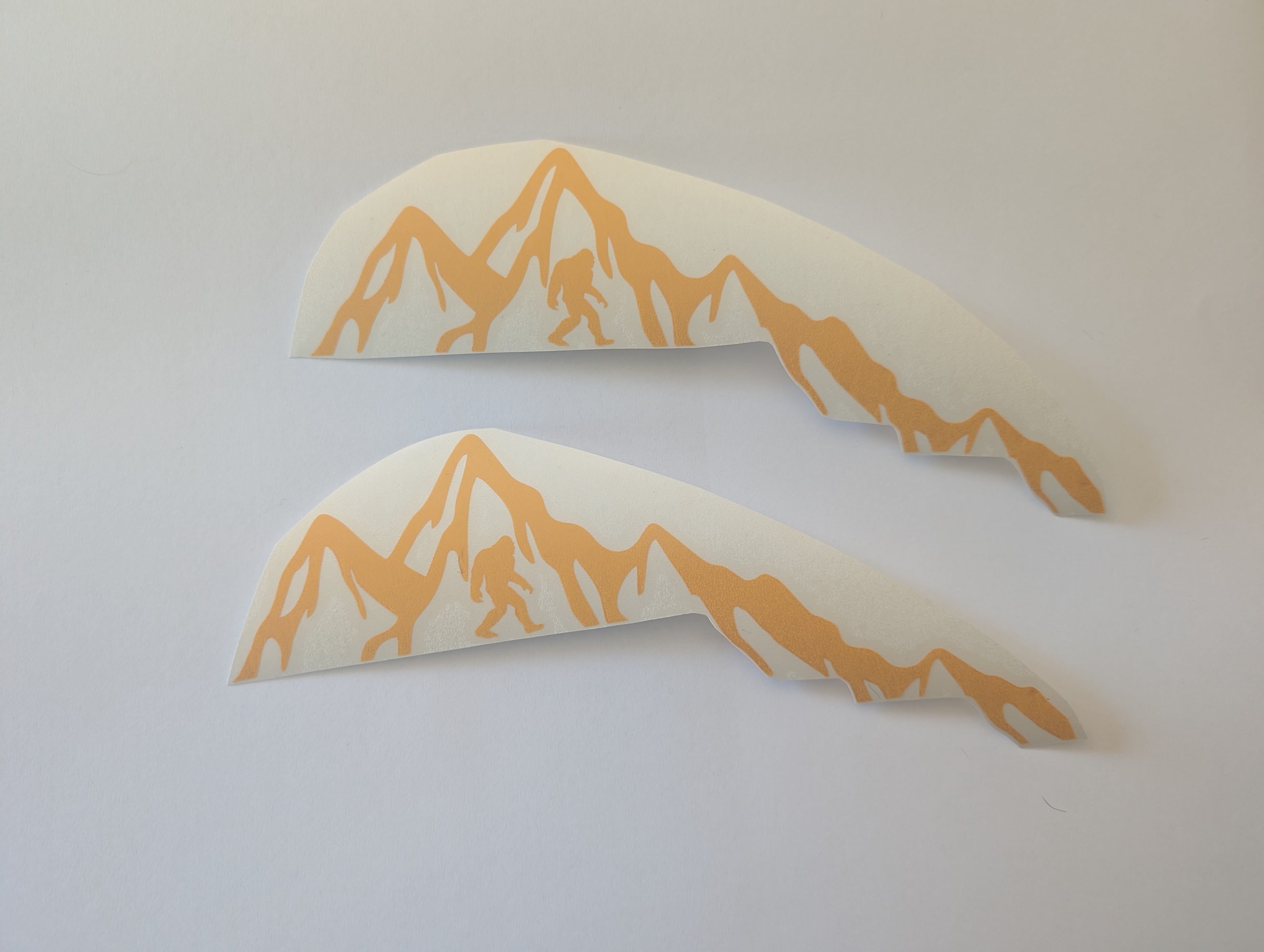 5th Generation 4Runner TRD Off Road Pillar Mountain and Big Foot Decals  *Sold as a Pair*