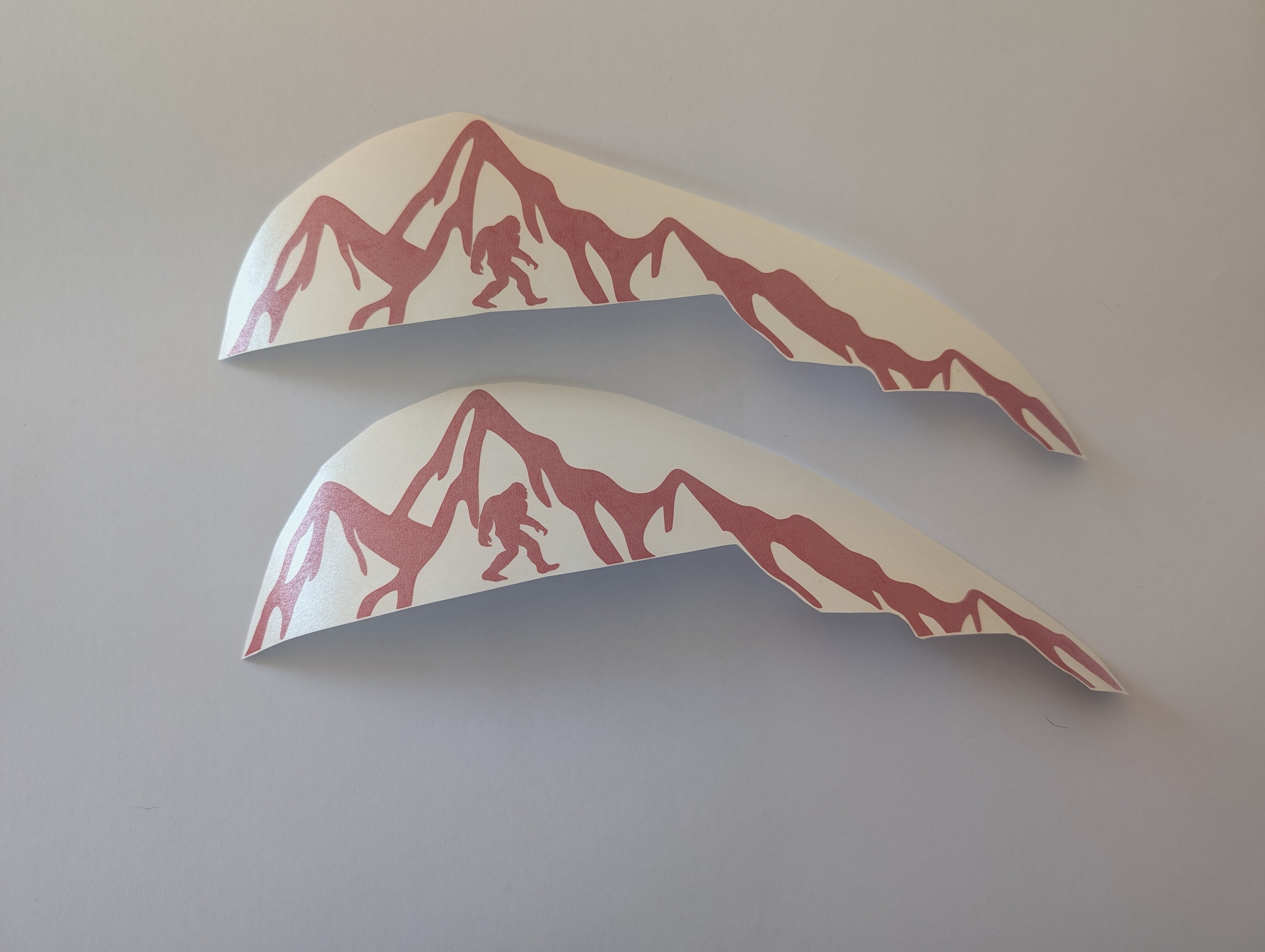 5th Generation 4Runner TRD Off Road Pillar Mountain and Big Foot Decals  *Sold as a Pair*