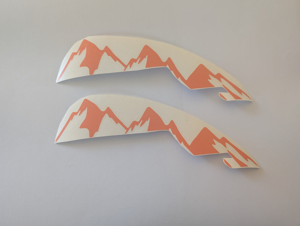 5th Generation 4Runner TRD Off Road Pillar Mountain Decals  *Sold as a Pair*