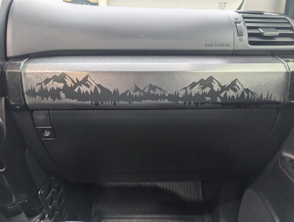 5th Gen 4Runner  Mountain range and lake