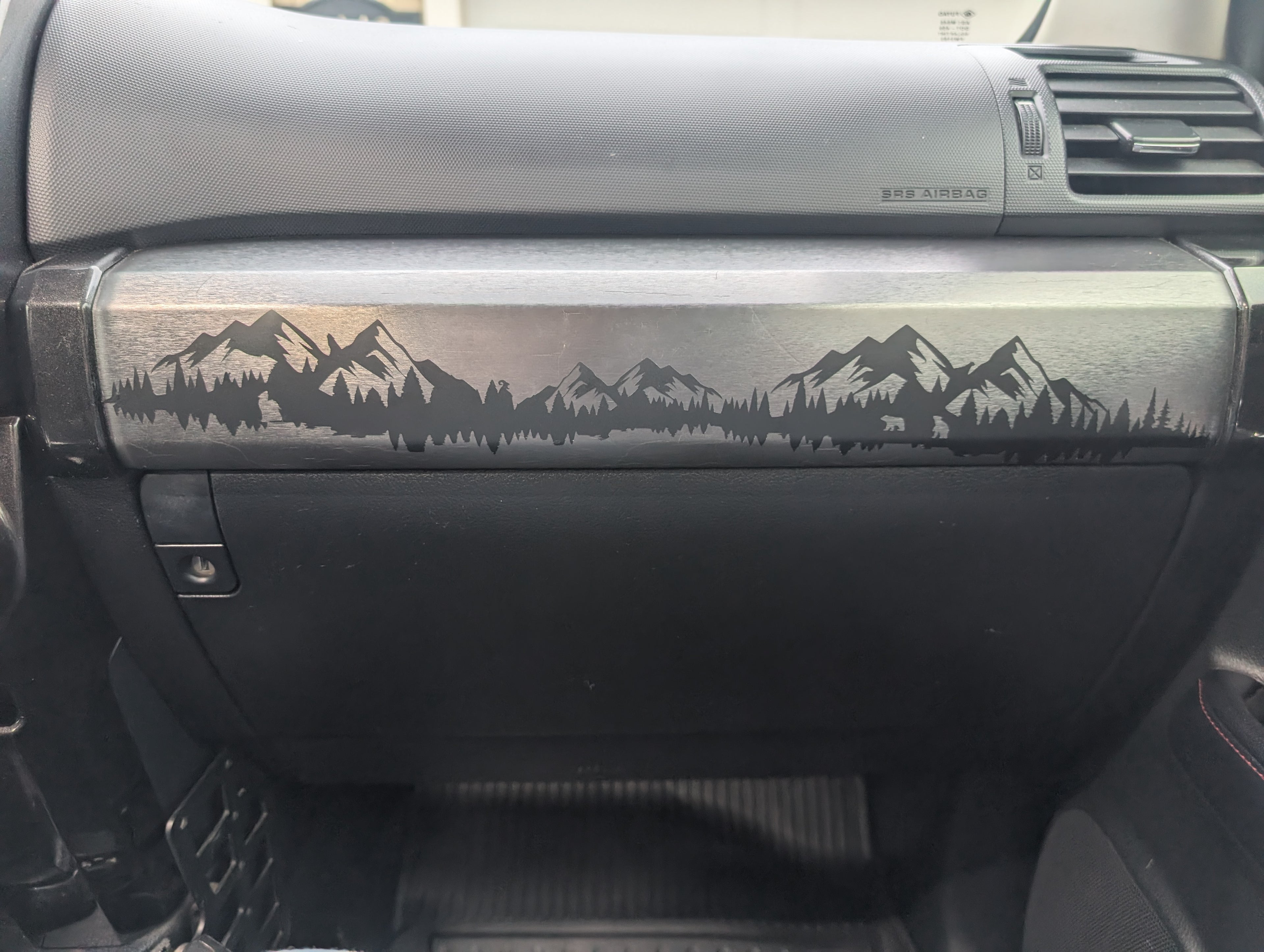 5th Gen 4Runner  Mountain range and lake