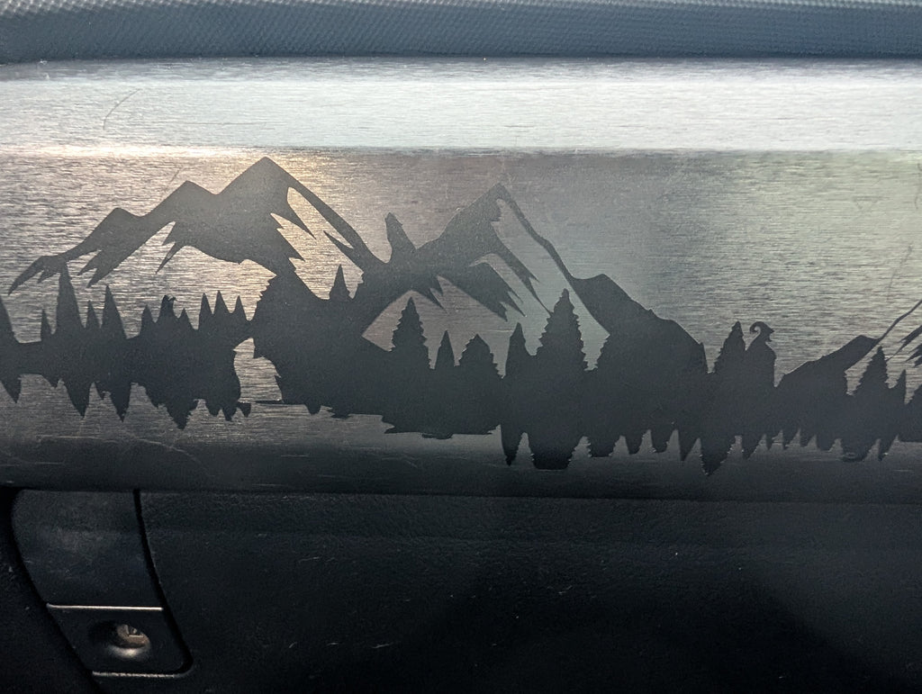 5th Gen 4Runner  Mountain range and lake
