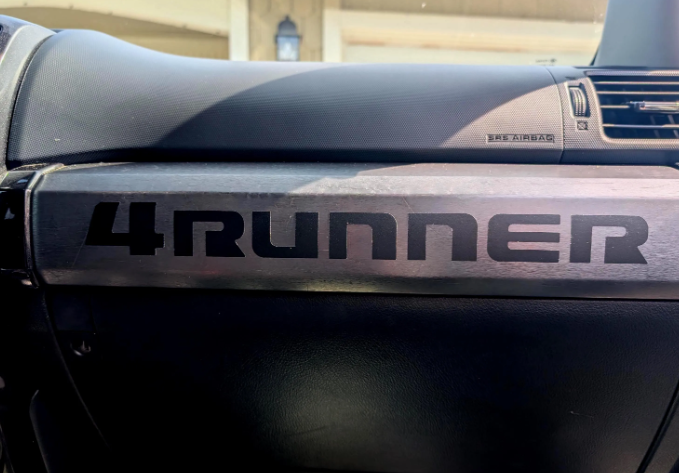5th Gen 4Runner Dashboard Decal