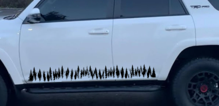 Tree Line Decal