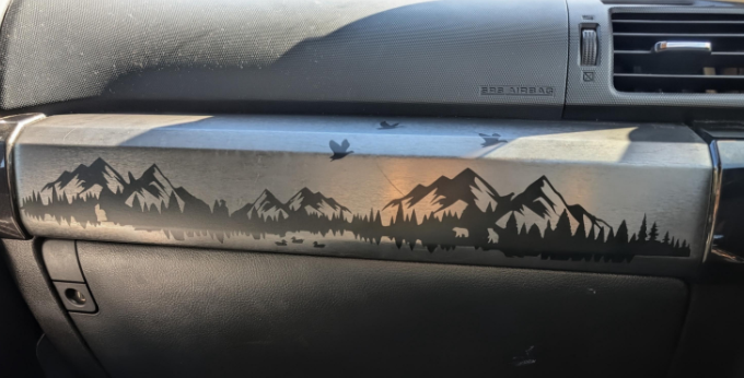 5th Gen 4Runner  Mountain range and lake