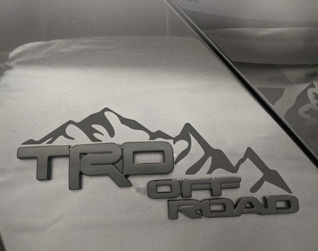 5th Generation 4Runner TRD Off Road Pillar Mountain Decals  *Sold as a Pair* (Copy)