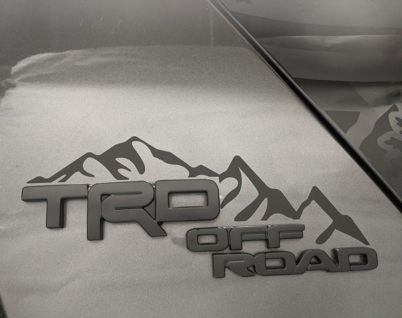 5th Generation 4Runner TRD Off Road Pillar Mountain Decals  *Sold as a Pair* (Copy)