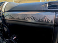 5th Gen 4Runner Mountains and Forest Dashboard Decal